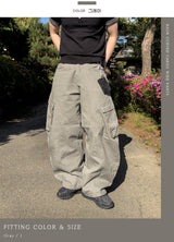 Raun Curved Cargo Wide Pants