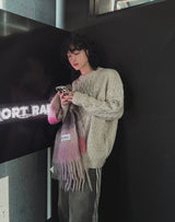 Wool Mix Cable Knit