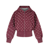 Dottie Balloon Hoodie Zip-up