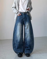 Bowser Wrinkle Balloon Denim