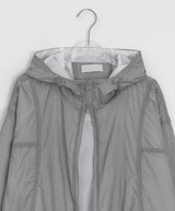 [unisex] ヒシャンカットツーウェイフードウィンドブレーカー