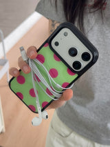 Polka glass case