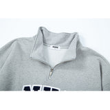 Huke x Nus.ハーフジップアップ（GREY）