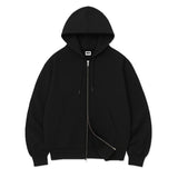 [Unisex] BASIC LINE OVER FIT 2-WAY ZIP-UP (4color)