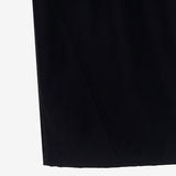 FRONT ZIP CARGO PANTS BLACK