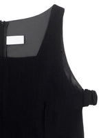 Roof tile Dress - Black