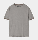 26SS★ STRIPE LAYERED HALF T