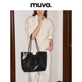 muva.レイジーシック ラージキャパシティ トートバッグ アウターウィンター shoulder?
