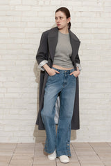 ANKLE EYELET DENIM_BLUE