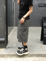 Loop Pocket Washed Bermuda Shorts 3C