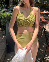 Morent shirring bikini