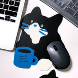 Mouse Pad tuxedo cat