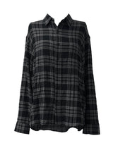 ルーズギリンチェックシャツ (unisex)