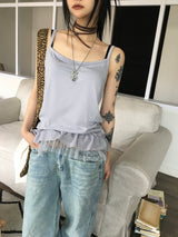 tori dot frill sleeveless