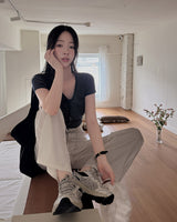 ストライプ半袖Tシャツ