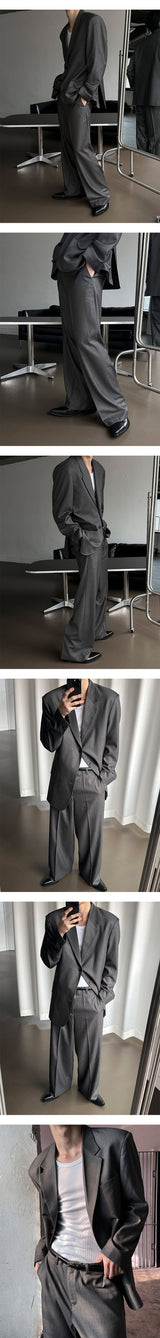 [S/S] Stripe wide slacks(2color)