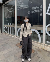 HRC knit zip up