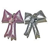 Pluffy glow ribbon keychain (2color)