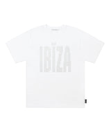 IBIZA ラインストーンTシャツ (ホワイト) F26QB401