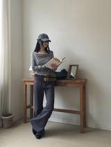 Folding cargo bootcut pt