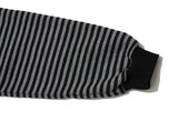 STRIPE WINGS FUR HOODIE ZIP-UP