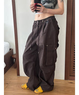 [Unisex] Dart cargo wide pants(2color)