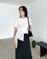 Riable wrap tie blouse