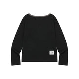 SOLUNA ONE SHOULDER LONG SLEEVE T (2COLOR)