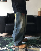 ST フレームバルーンデニムパンツ (1C)