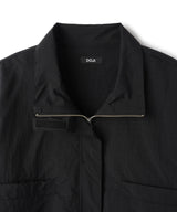 [DOJINOI] DRAFT CROP WINDBREAKER BLACK