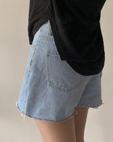 Peru denim shorts