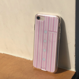 【MADE】 star button pajamas phone case / Jelly case