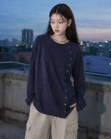 (UNISEX) Full Button Long Sleeve