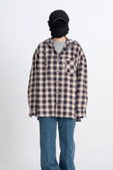 Newdent Hooded Check Shirt