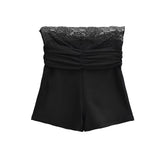 エヴァニア レース ルーシュパンツ