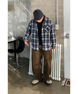 1+1 サイドリングワイドパンツ
