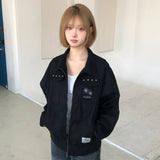 ELIO EYELET 2-WAY TRUCKER JACKET UNISEX
