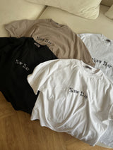 プレミアムコットンオーバーサイズフィットラウンド半袖Tシャツ