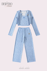 モブ レオパード スリーピース トレーディング セットアップ(LONG PANTS)