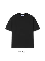 [1+1] ヘビークロッププレーン半袖Tシャツ