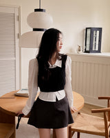 Fisherman's Vest & Round Shirt Set