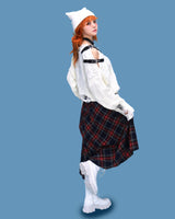 two buckle damage knit (3color)