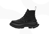 Black High Top Canvas Shoes
