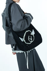 angel furlogo suedebag