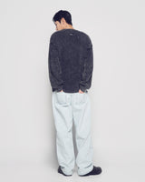 26SS デストロイドミネラル長袖ニット