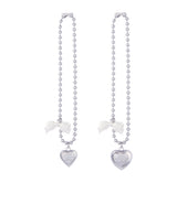 Shine heart naming necklace