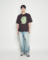 25FW AC BEAR NEON SHORT SLEEVE T-SHIRT DARK BROWN