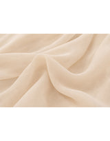 Lierre Ribbon Sheer Layered Flare Pants Lightbeige