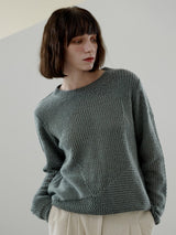 GRAIN SEE THROUGH KNIT