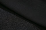 Flag My Way Crop Hoodie (Black)